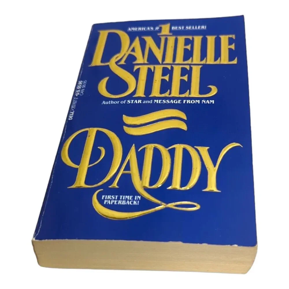 Daddy‎ By Danielle Steel Vintage 1989 Paperback Book First Paperback Print EUC